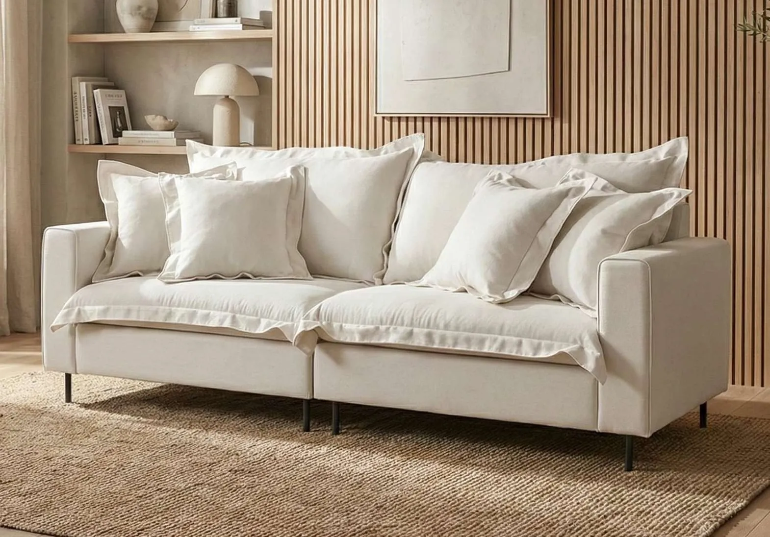 Sofá com Chaise Imbetiba