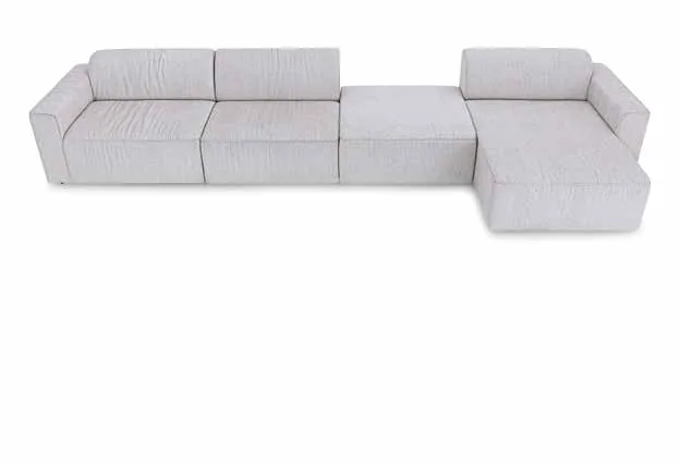 Sofá Modular de Canto com Chaise Herval MH 4277